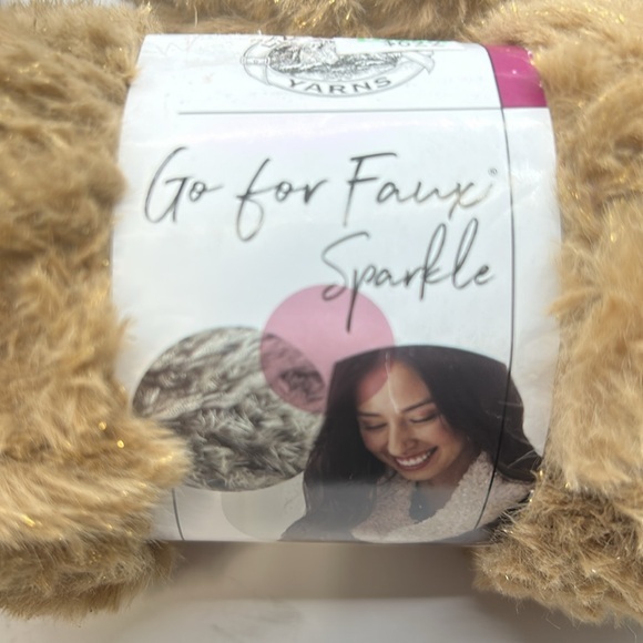 Lions Brand Go For Faux Sparkle yarn. Jupiter 5 pack - Picture 2 of 8